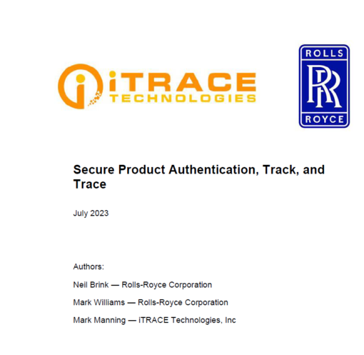 iTrace Case Study - Rolls-Royce Corporation